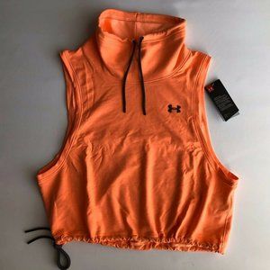 UNDER ARMOUR Women's Sleeveless Funnel Neck Fleece